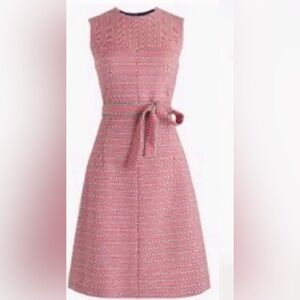 J Crew Italian Tweed Shift Dress
